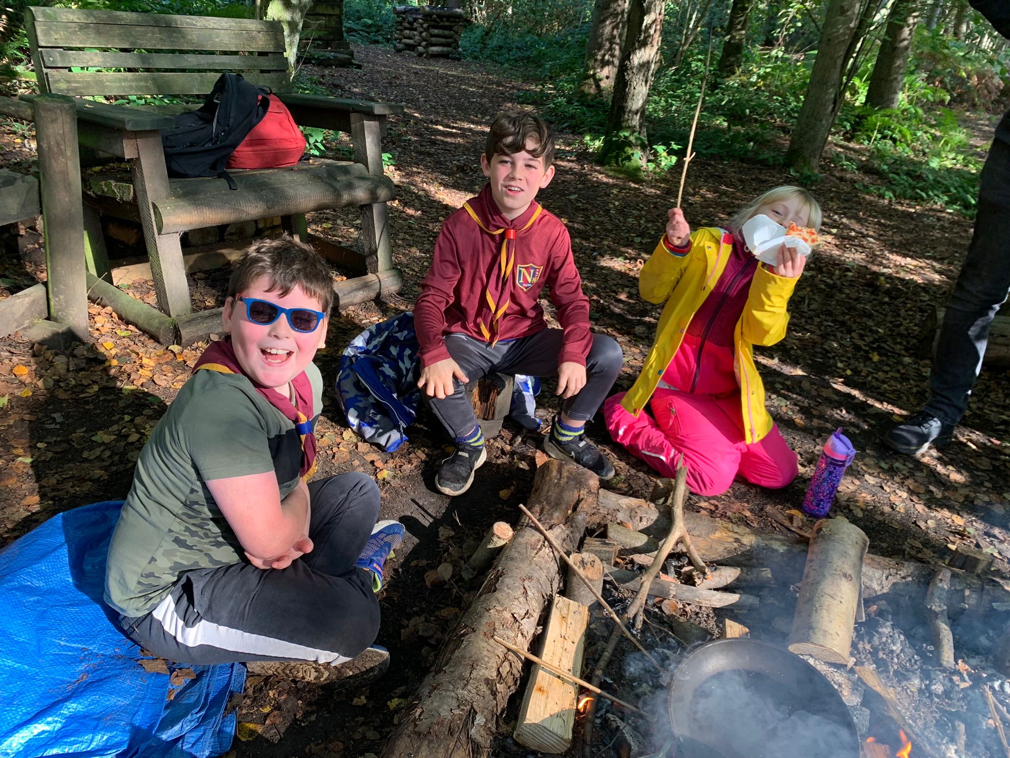 Cubs visit to Cart Wood