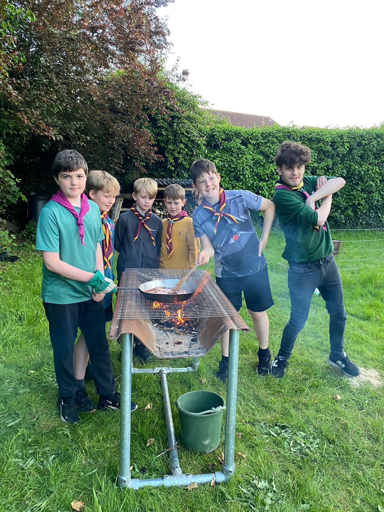 Outdoor cooking fun